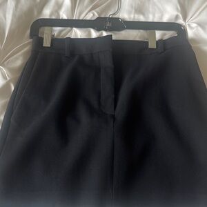 Aritzia Classic Black Mini Skirt